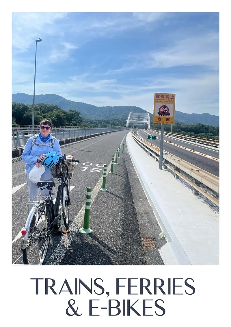 Trains, Ferries & E-Bikes